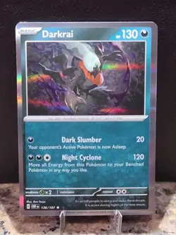 Darkrai 136/197 Poppy 193/197 Obsidian Flames Holo & Reverse Holo Pokemon Cards - Image 3