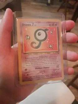 Pokemon TCG Unown [J] 38/53 WOTC Promo Regular Card 2001 Vintage - Image 1