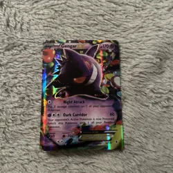 Pokemon Gengar EX Holo Ultra Rare Card 34/119 2014 XY-Phantom Forces - Image 1