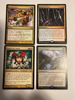 Magic The Gathering 4 Card Singles Lot - Image 1