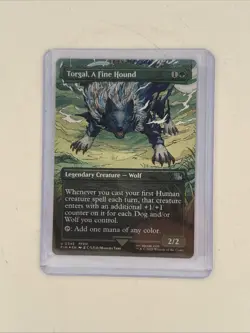 Torgal, A Fine Hound (Borderless) Final Fantasy Foil - Image 1