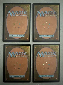 Magic The Gathering Tempest 4x Muscle Sliver MTG Playset - Image 2