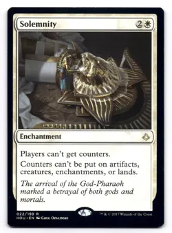 Solemnity NM Hour of Devastation 022/199 MTG Regular - Image 1