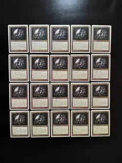 Lot of (20) Black Mana Battery MTG Core Set 4th Edition Regular - Image 1