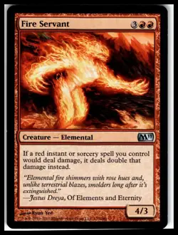 Fire Servant #137 Magic 2011 (M11) - Image 1