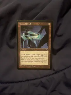 Cursed Scroll (Tempest) NM MTG - Image 1