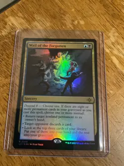 2023 MTG The Lost Caverns of Ixalan Foil #0244 Wall of the Forgotten Mint - Image 1