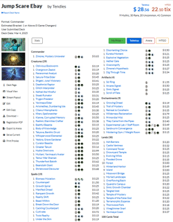 Jump Scare Zimone Modified Precon MTG EDH Commander Deck Read Description - Image 4