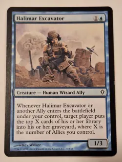Halimar Excavator - Worldwake - Magic the Gathering MTG Nice! - Image 1