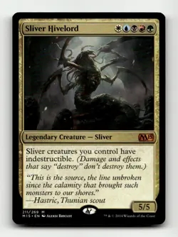 Sliver Hivelord Magic 2015 (M15) #211 Magic the Gathering - Image 1