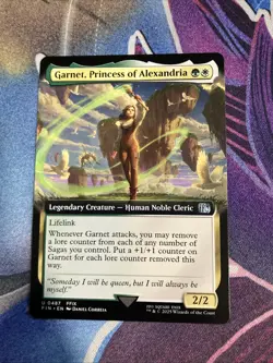 Garnet, Princess of Alexandria (Extended Art) Final Fantasy MTG English - Image 1