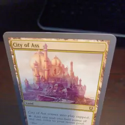 MTG - Magic the Gathering - City of Ass - Unhinged LP - Image 3