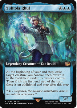Y'shtola Rhul Extended Art Final Fantasy Magic the Gathering Card - Image 1