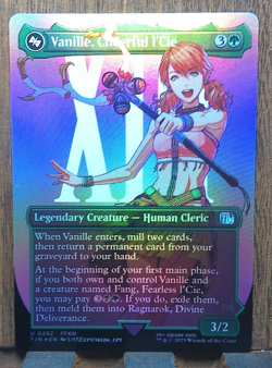 MTG🌳❤ Vanille, Cheerful l'Cie (FOIL Borderless) Final Fantasy PACK FRESH❤❤ - Image 1