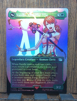 MTG🌳❤ Vanille, Cheerful l'Cie (FOIL Borderless) Final Fantasy PACK FRESH❤❤ - Image 2