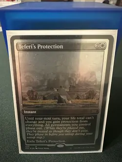 MTG - (Etched Foil) TEFERI'S PROTECTION - Double Masters 2022 (R) - Image 1
