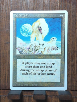 MTG Winter Orb REVISED EDITION Rare - Near Mint VERY NICE CARD. - Image 3