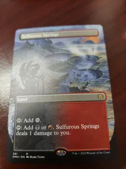 Sulfurous Springs (Borderless) Dominaria United Regular - Image 1