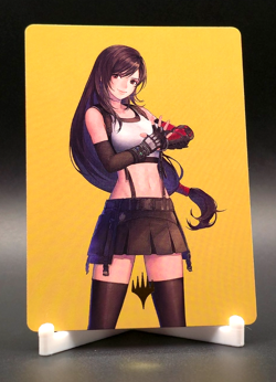 Tifa, Martial Artist MTG Final Fantasy Art Series Gold Stamped 52/53 English - Image 1
