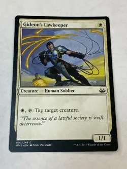 Gideon's Lawkeeper - Magic the Gathering MTG Modern Masters 2017 Single - Image 1
