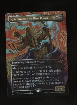 Ketramose, the New Dawn - Borderless - Aetherdrift - 0350 - MTG DFT EN Foil - Image 1