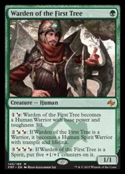Warden of the First Tree M MTG Fate Reforged M/NM, - Image 1