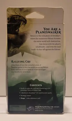 Battle for Zendikar Intro Pack Rallying Cry Magic the Gathering Factory Sealed - Image 3