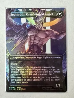 Sephiroth, Fabled SOLDIER (0382) (Borderless) Final Fantasy Foil - Image 2