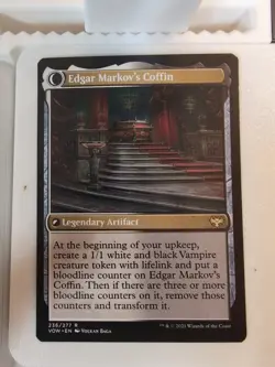 MTG Edgar, Charmed Groom Edgar Markov's Coffin - Image 2