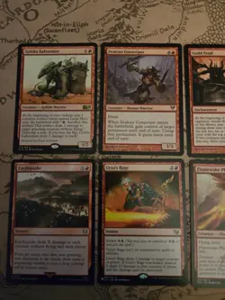 MTG Lot of 10 Red Cards Varying Rarities Magic the Gathering NM - Image 2