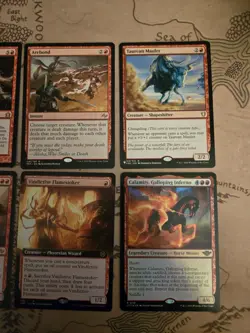 MTG Lot of 10 Red Cards Varying Rarities Magic the Gathering NM - Image 4