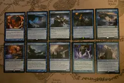 MTG Lot of 10 Green Cards Varying Rarities Magic the Gathering NM - Image 1
