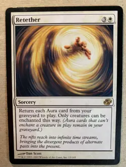 MTG 1x Retether Planar Chaos Modern Magic the Gathering Card x1 LP - Image 1