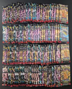 Lot of (123) Pokemon TCG Scarlet & Violet Paldean Fates Booster Packs Sealed - Image 1