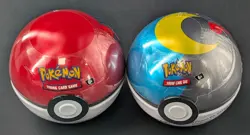 Lot of (10) Sealed Pokemon Pokeball Tins - 30 Sealed Pack Total - Image 2