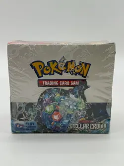 Pokemon TCG Scarlet & Violet Stellar Crown Booster Box SEALED - Image 1
