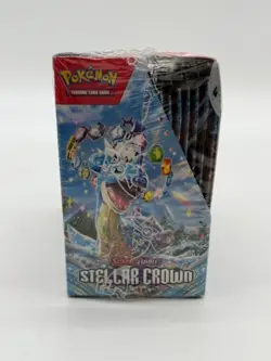 Pokemon TCG Scarlet & Violet Stellar Crown Booster Box SEALED - Image 2