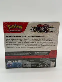 Pokemon TCG Scarlet & Violet Stellar Crown Booster Box SEALED - Image 3