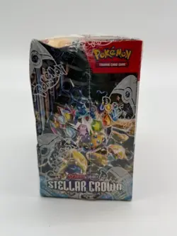 Pokemon TCG Scarlet & Violet Stellar Crown Booster Box SEALED - Image 4