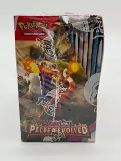 Pokemon TCG Scarlet Violet Paldea Evolved Booster Box SEALED - Image 2