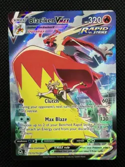 Pokemon Card TCG Blaziken VMAX TG15/TG30 - Silver Tempest Trainer Gallery A - Image 1