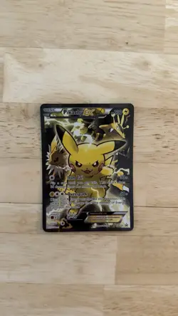 Pokemon TCG XY Pikachu EX Holo Promo Ultra Rare Card XY124 NM - Image 1