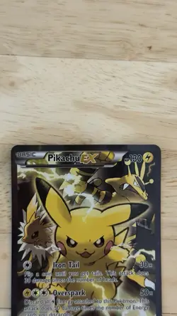 Pokemon TCG XY Pikachu EX Holo Promo Ultra Rare Card XY124 NM - Image 3