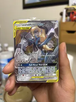 Pokemon Lucario & Melmetal GX Tag Team Sun & Moon Promo Card SM192 - Image 1