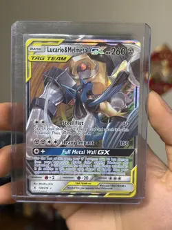 Pokemon Lucario & Melmetal GX Tag Team Sun & Moon Promo Card SM192 - Image 3