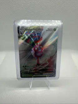 Pokemon TCG Butterfree VMAX Darkness Ablaze Holo Ultra Rare Card 002/189SWSH03 - Image 1