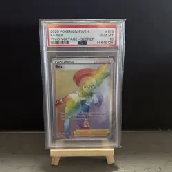 2020 Pokemon SWSH Vivid Voltage Bea Secret Rare Full Art #193 PSA 10 GEM MT - Image 1