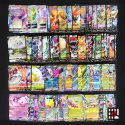 Bulk Lot of 100 V ex VMAX VSTAR LP No duplicates Japanese Pokemon Card R275 - Image 1