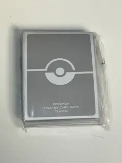 Lot of 50 Packs of Sleeves Light Grey Classic Collection Pokemon Pokeball - Image 2