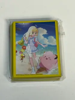 Lot of 50 Packs of Sleeves Lillie's Clefairy Pokeball Pokemon - Image 2